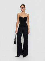 Anataza Underwire Top Black