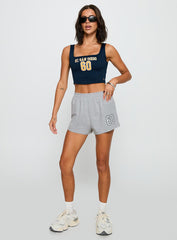 UC San Diego Jersey Corset Top Blue